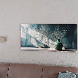 Customer photo: Spring blossom with an Eastern touch v by Studio BB, on canvas