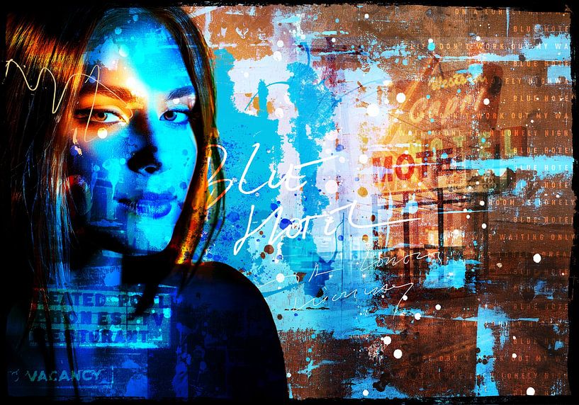 Blue Hotel, Brown Eyed Girl van Feike Kloostra