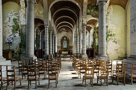 decay church by Patrick De Boeck