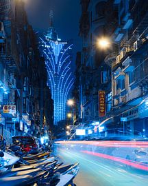 Tiefblaue Nacht von Rudmer Hoekstra