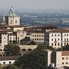 Panorama Città Alta, Bergamo, Italië van Imladris Images