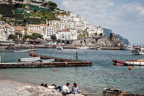 amalfikust in italie