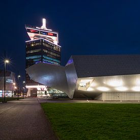 Musée du film de l'œil et tour ADAM en soirée sur Foto Amsterdam/ Peter Bartelings
