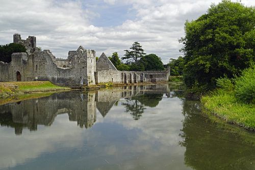 Desmond Castle ligt aan de rand van het dorp Adare