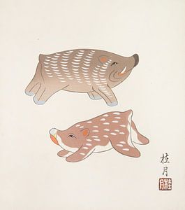 Japanisches Volksspielzeug: Frühling  (Kyōdo gangu shū: haru)