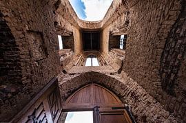 Church roofless abstract von Brian Morgan