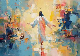 Jésus à la lumière de l'espoir sur Niklas Maximilian