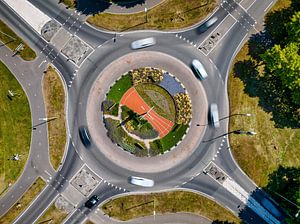 Rond-point de circulation Oud-Beijerland Hoeksche Waard