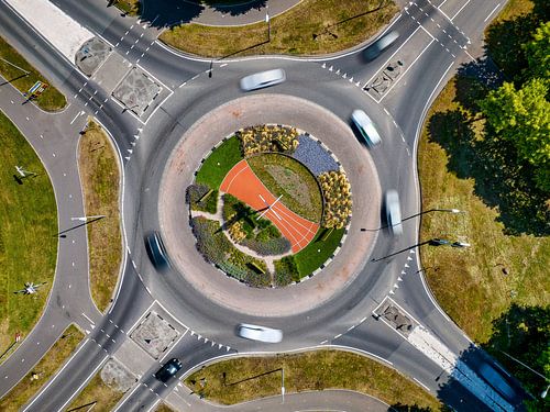 Verkeers Rotonde Oud-Beijerland Hoeksche Waard