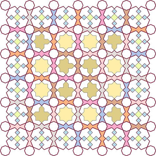 De Zoete Smaak van het Leven - Islamitisch Geometrisch Patroon