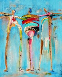 3 happy people by Atelier Paint-Ing