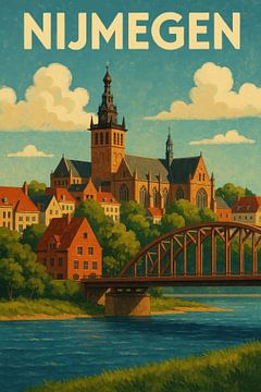 Nijmegen van Poster Art Shop