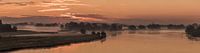 IJssel-Panorama bei Sonnenaufgang von Erik Veldkamp Miniaturansicht