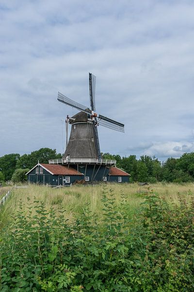 Holländische Windmühle von Patrick Verhoef