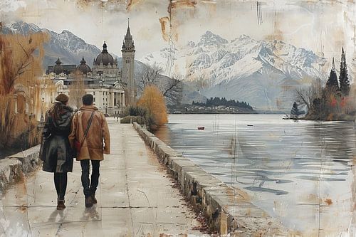 Oostenrijks Meer -  Romantisch Stadsgezicht