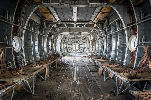 Airplane for wounded transportation by Inge van den Brande