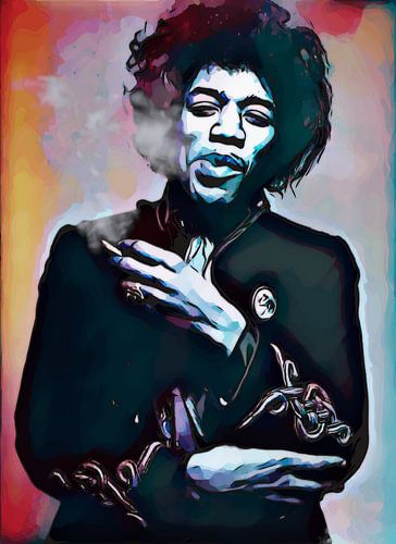 Jimi Hendrix - légende sur The Art Kroep
