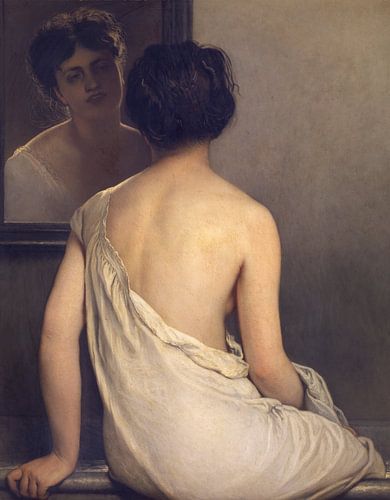 Femme au bain, Ernest Slingeneyer, 1872