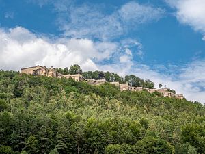 Bielatal Königstein, Sächsische Schweiz – Blick auf die Festung
