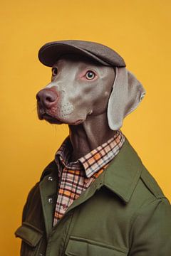 Weimaraner van Poster Art Shop