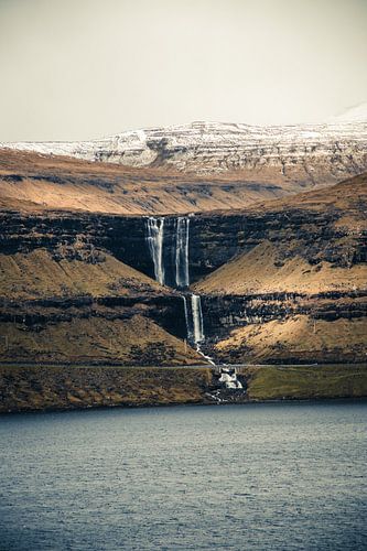 Fossa waterval op de Faeröer Eilanden