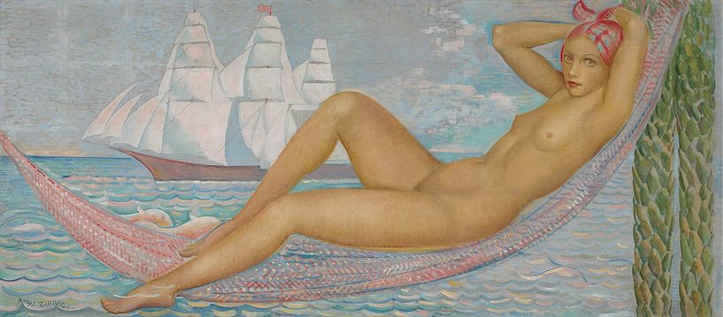 Ángel Zárraga - Nude (around 1935) by Peter Balan