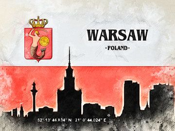 Warschau van Printed Artings
