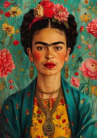 Frida Poster - Frida Art Print by Niklas Maximilian