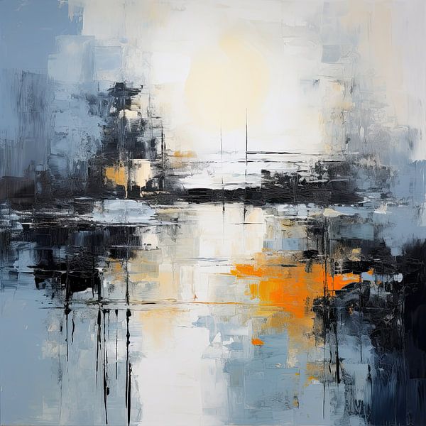 Modern Abstract No. 840135 by Wonderful Art
