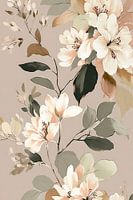 Beige flowers