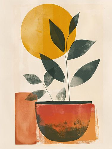 Intérieurs scandinaves colorés