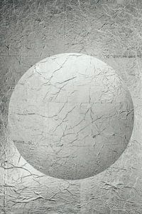 Runder Ball in Pastellfarben. Taupeblau. Minimalismus. Moderne Abstraktion. 11