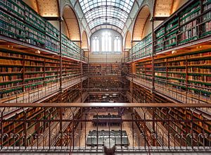 La bibliothèque / Rijksmuseum / Amsterdam sur Rob de Voogd / zzapback