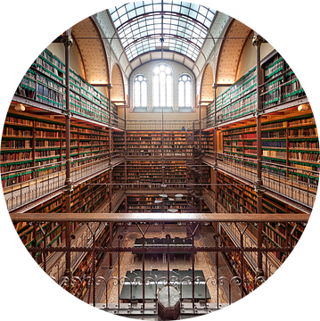 De bibliotheek / Rijksmuseum / Amsterdam van Rob de Voogd / zzapback