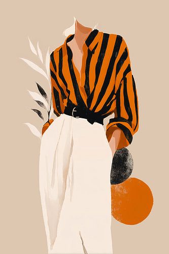 Lady in Orange no. 6