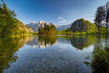 Summert at the mountain lake by Silvio Schoisswohl