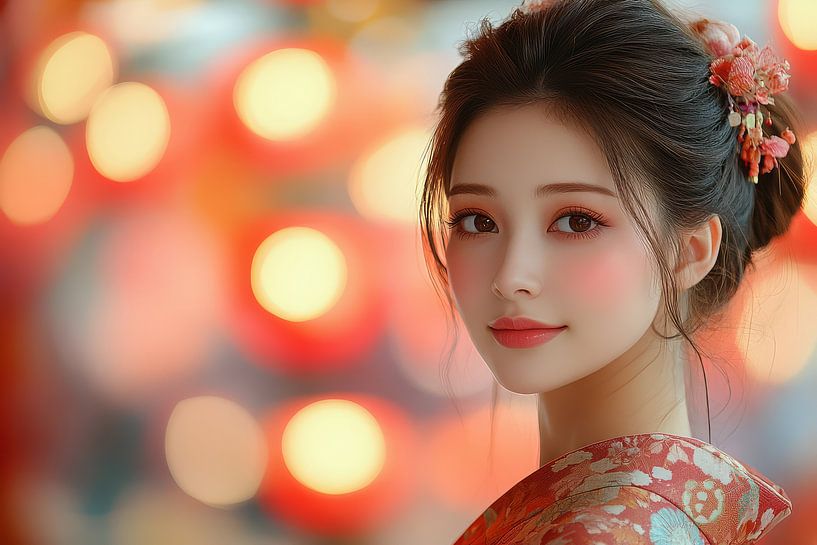 Japon traditionnel fictif et coloré par Egon Zitter