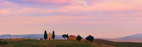 Panorama kapel Madonna di Vitaleta