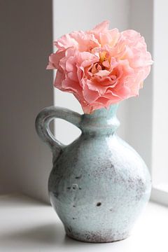 roos in pastel van Jodie Van Strien