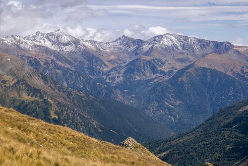 Uitzicht op de Pyreneeën in Andorra