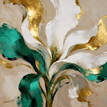 Petals in Ascension by Johannas Art Creations