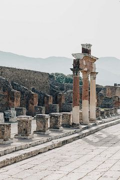 Pompeii ruines in Italie van Déwy de Wit