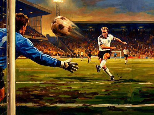 1980 Europapokalfinale Fußball Deutschland Belgien