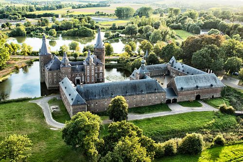Castle of Hoensbroek from the air