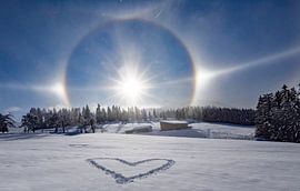 A heart with a halo by Christa Kramer