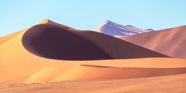 Namibie Dunes dans le désert du Namib sur Jean Claude Castor