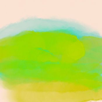 Sonnige Landschaft, abstrakt