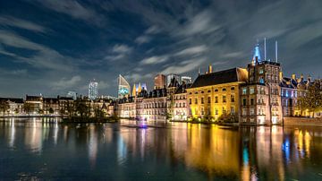 Binnenhof de nuit sur Rene Siebring