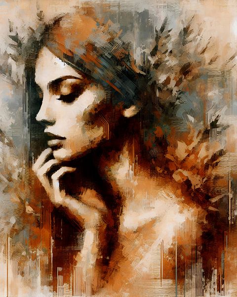 Priestess of nature by Mad Dog Art