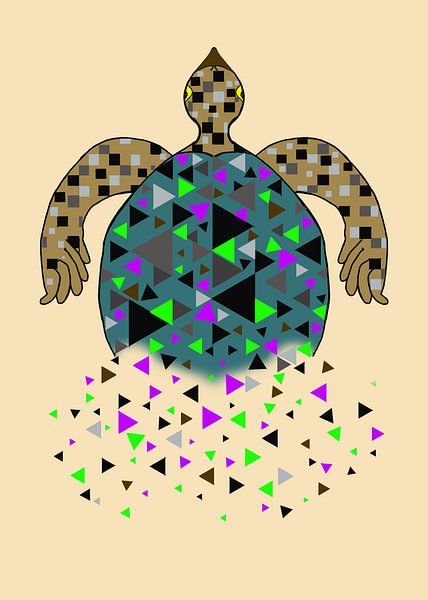 Schildpad von Monique Schilder